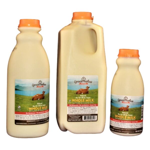 1/2 GAL WHIP CREAM SBF Pete's Milk Delivery